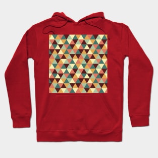 Geometric Triangle Pattern Hoodie